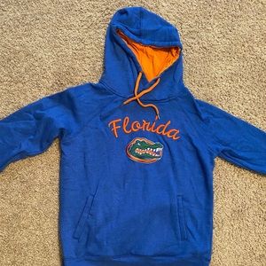 Colosseum Blue and Orange Gators Hoodie